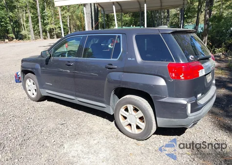 2016 GMC Terrain Sle-1 из США, поврежденный, VIN 2GKALMEK7G6188776